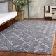 preview thumbnail 50 of 154, SAFAVIEH Arizona Shag Nevada 1.2-inch Thick Rug 11' x 15' - Grey/Ivory