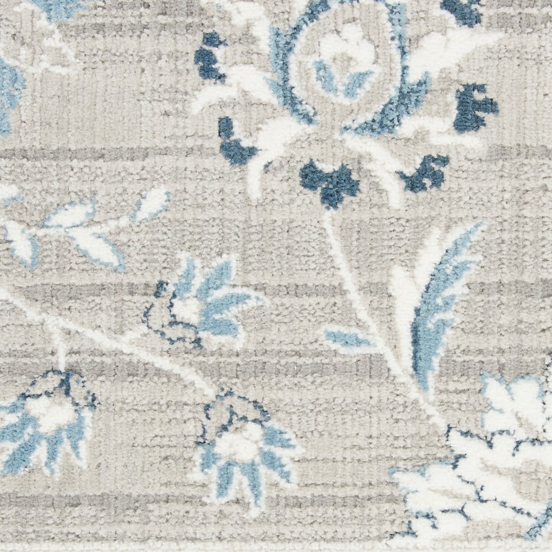 Nourison Lennox French Country Bordered Floral Area Rug