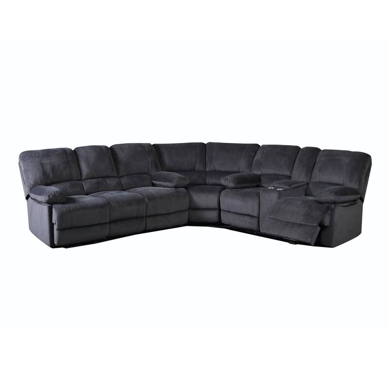 Kevin Transitional Polyester Sectional