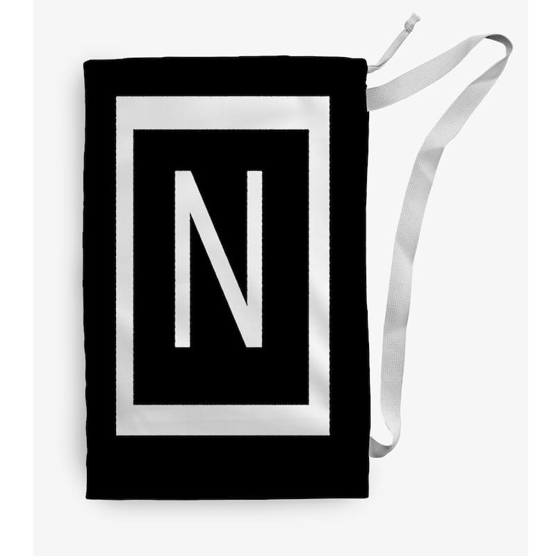 Modern Monogram Laundry Bag - 28" x 36"