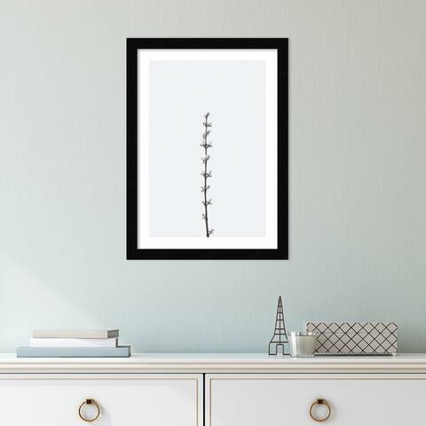 Retro Tennessee Botanical Print No 1 by Stephanie Klatt Framed Wall Art Print