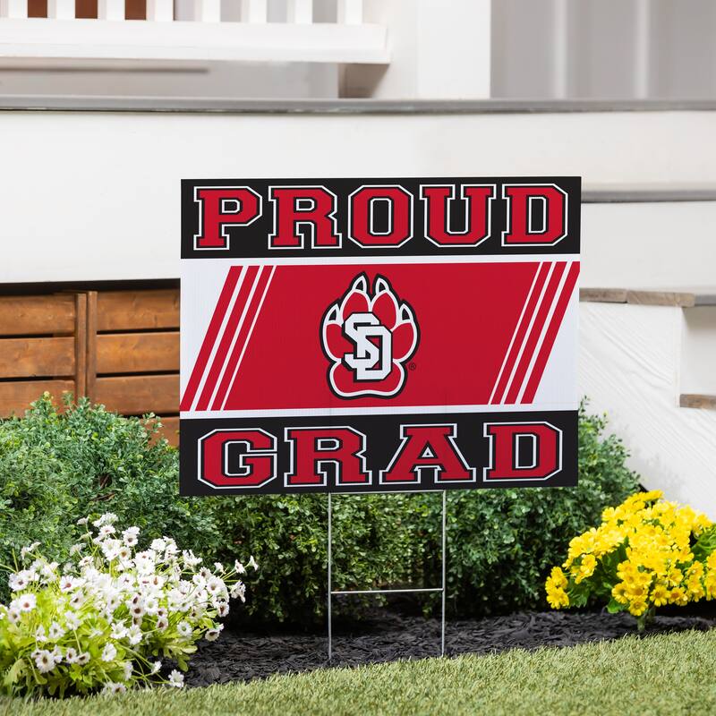 University of South Dakota 24" x 18" Graduation Coroplast Outdoor Yard Sign