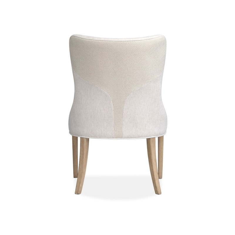 Salt Life Home Sunset Cove Sanibel Brown Upholstered Host Chair Two Pack - 24.75''W x 25.63''D x 39.47''H