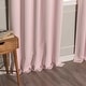 preview thumbnail 41 of 42, Aurora Home Thermal Insulated Blackout Knotted Tab Curtains Newpink - 84