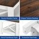 preview thumbnail 30 of 51, Moasis Farmhouse Coffee Table with Shelf, 2-Tier Center Table for Living Room