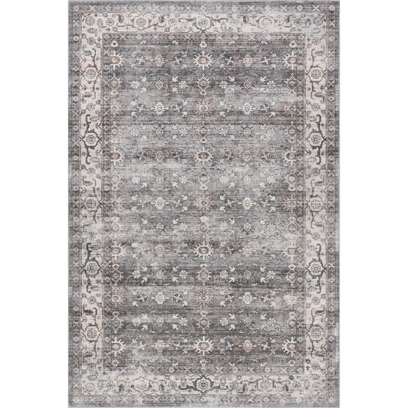 Myrtle Vintage Machine Washable Area Rug