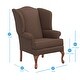 preview thumbnail 8 of 18, Elyse Wingback Accent Chair by Greyson Living