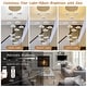 preview thumbnail 15 of 20, Gold Spiral Lotus Chandelier Dimmable Modern LED Pendant Light High Ceiling Chandeliers for Villa Staircase Entryway