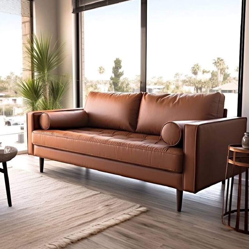 Birkdale 70.1'' Faux Leather Sofa