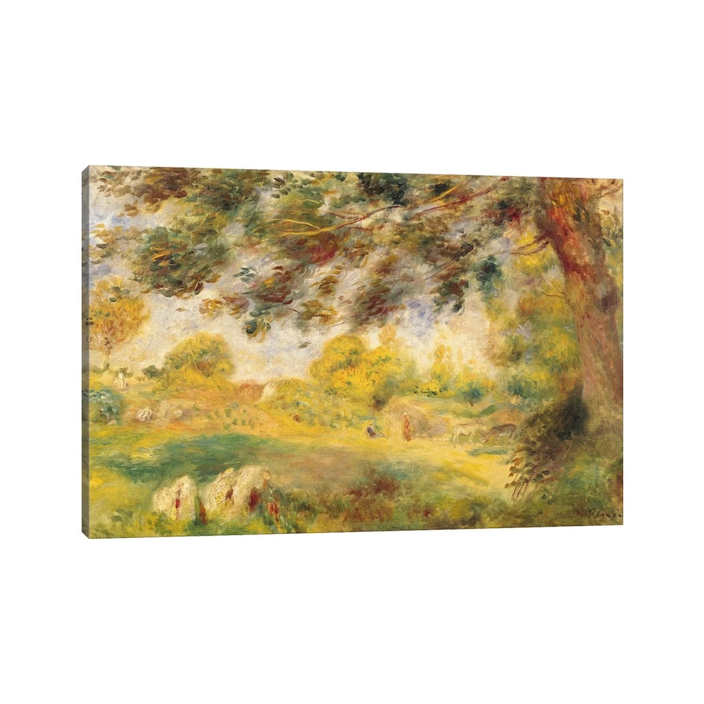 iCanvas "Spring Landscape " by Pierre-Auguste Renoir Canvas Print