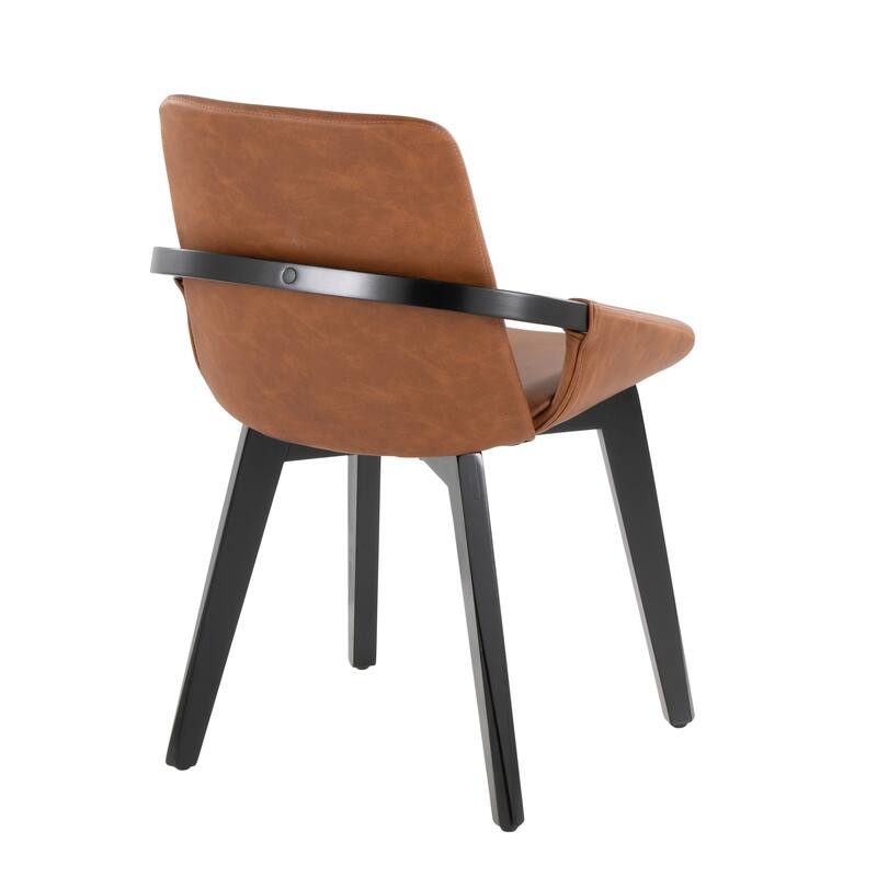 Porch & Den Pugo Contemporary Chair with Black Finish