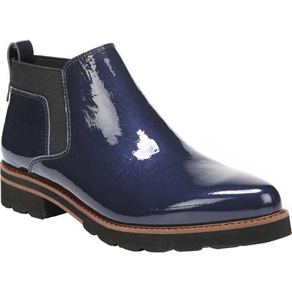 navy booties