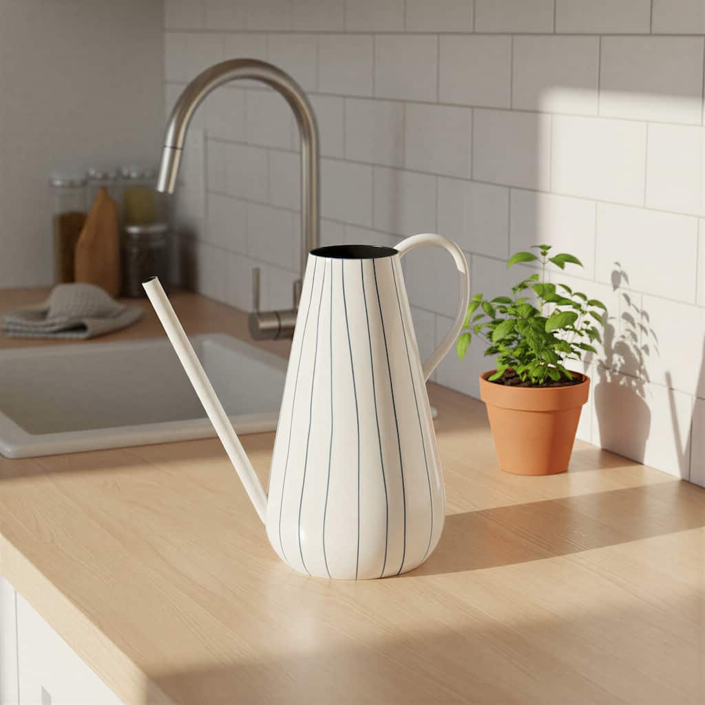 Metal Watering Can - 6.0"L x 6.0"W x 10.75"H
