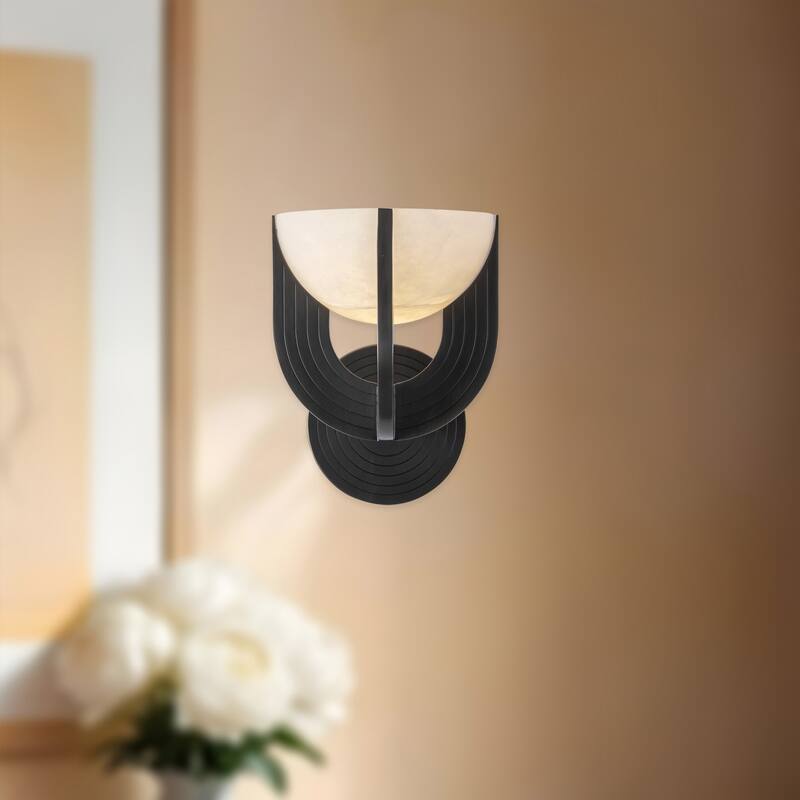 Alora Lighting WV362106-UNV Colette 9" Tall LED Bathroom Sconce