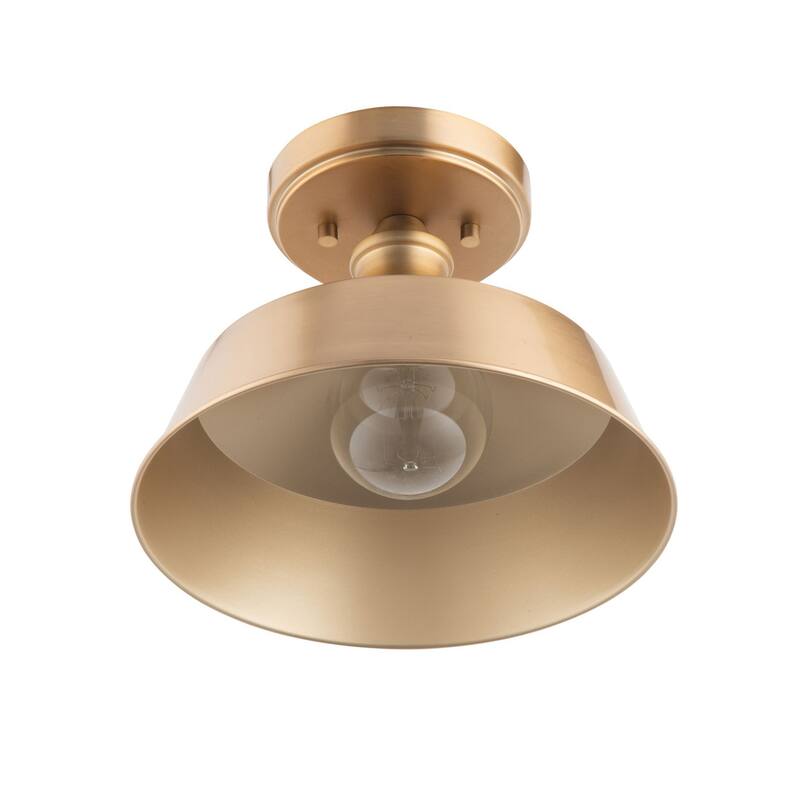 Brio Lighting Bola - 1 Light Semi Flush Mount Ceiling Light