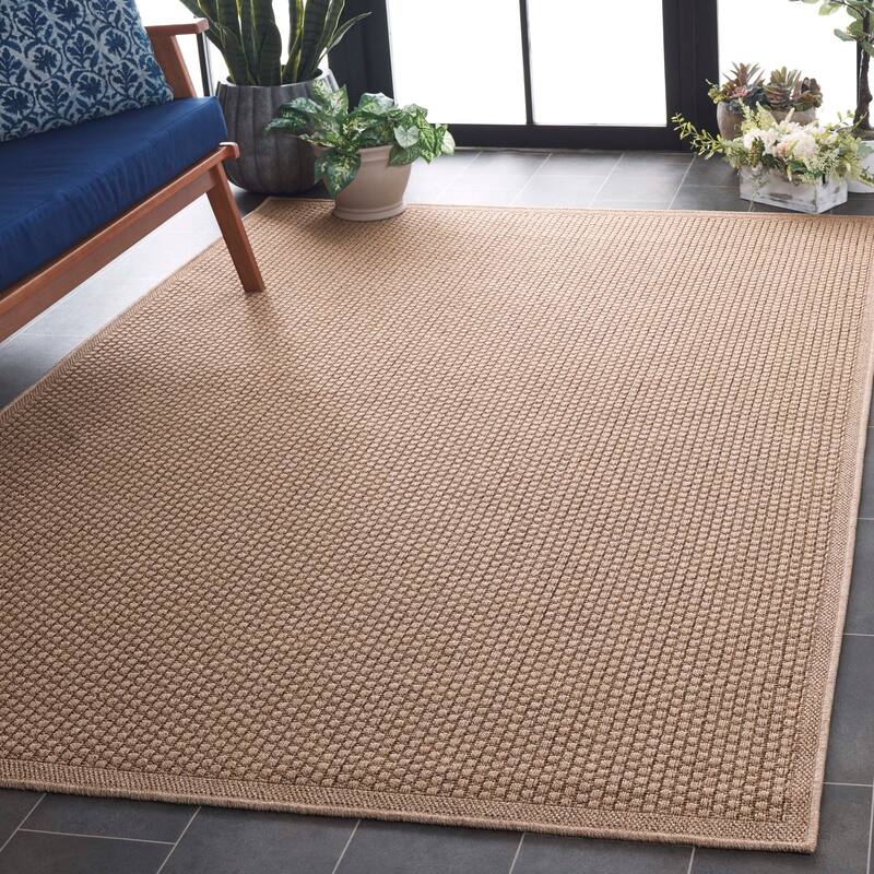 SAFAVIEH Atrium Marine Bracha Casual Rug - 8' x 10' - Beige