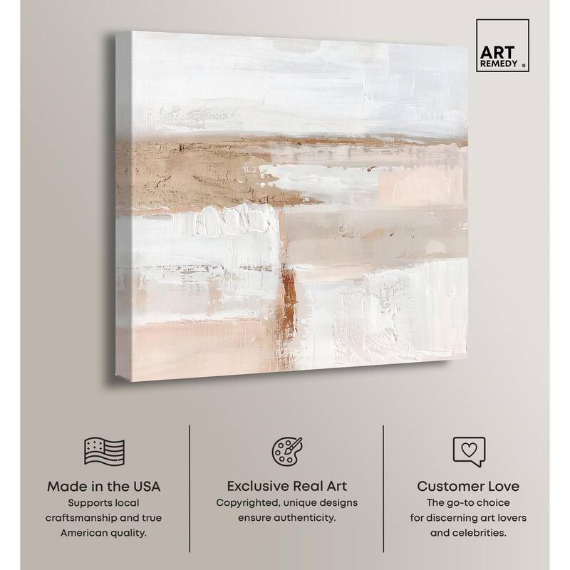 Sediment Planes III Canvas by Art Remedy, Gallery Wrapped