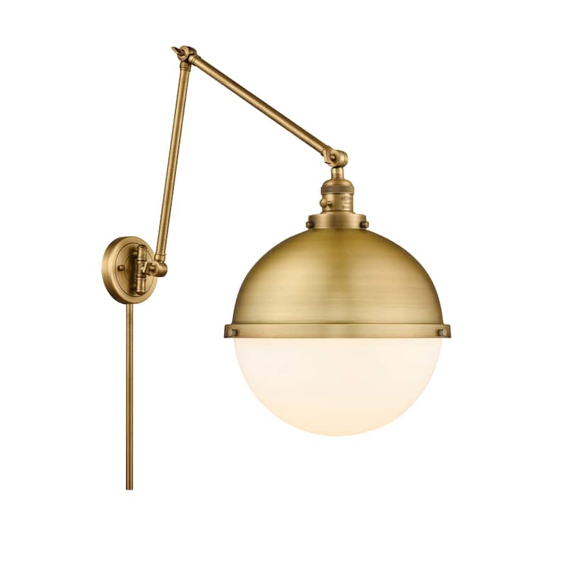 Innovations Lighting Hampden - 1 Light 13" Double Extension Swing Arm