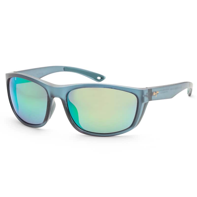 Maui Jim Men's Nuu Landing 62 mm Teal Sunglasses MJ0869S-003