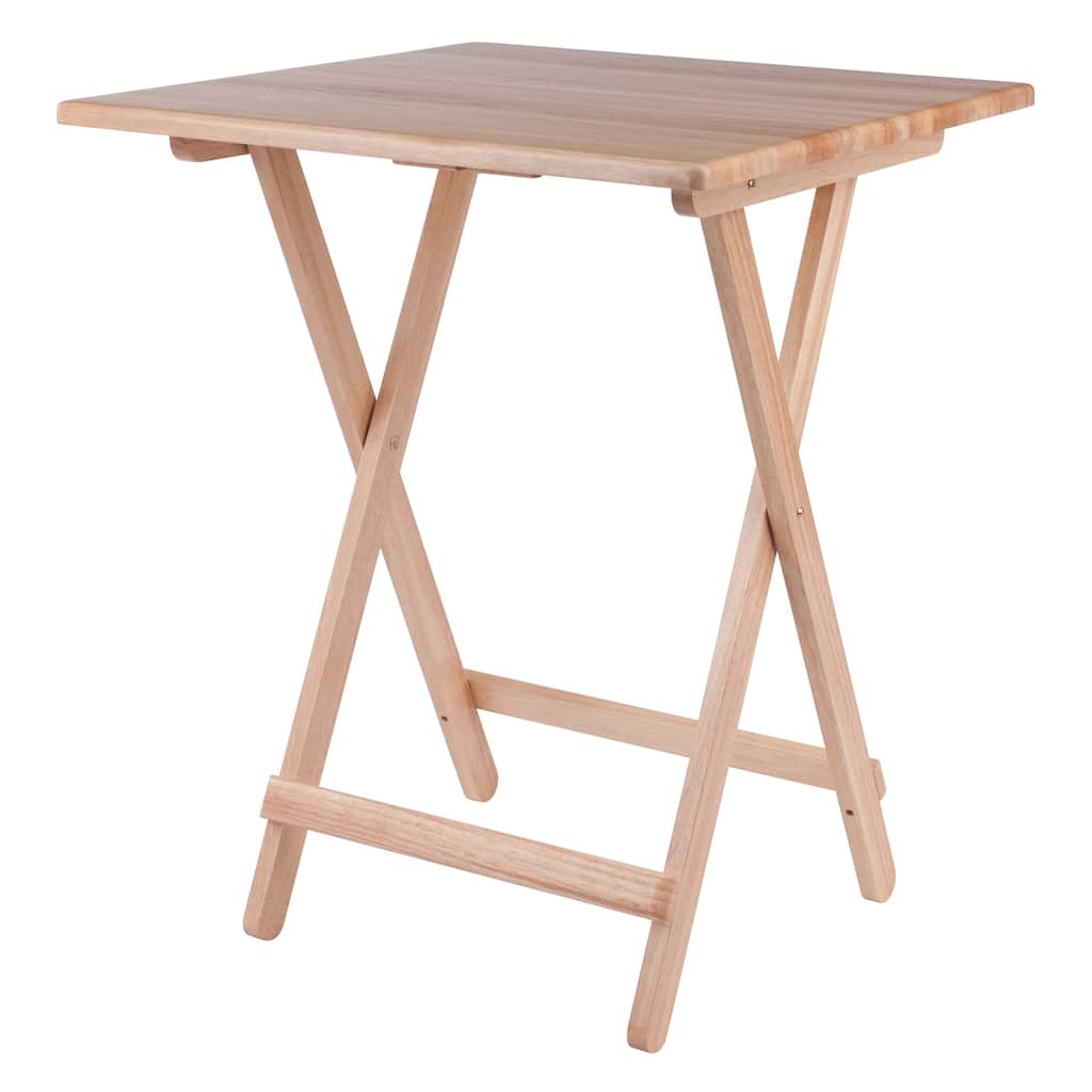 Delaney Folding Table Natural Finish