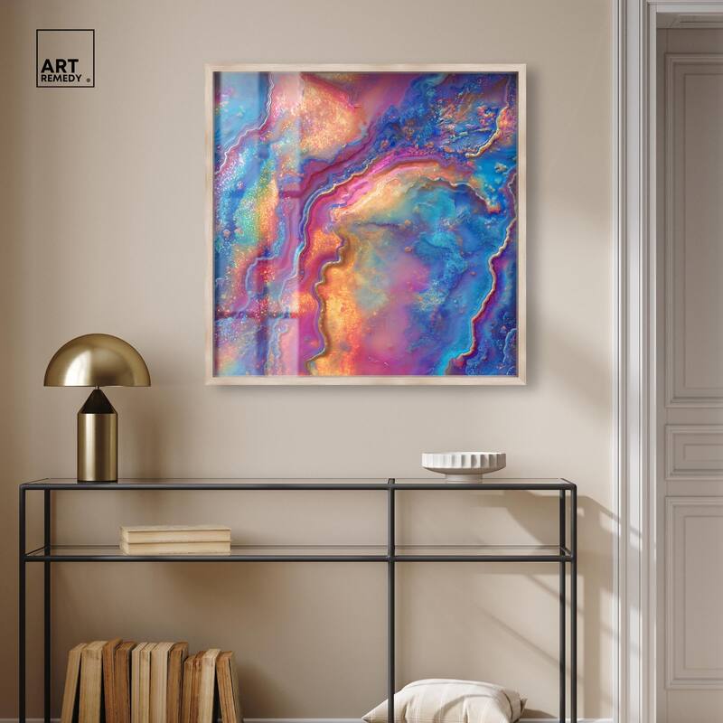 Glittering Spectrum II Shadowbox by Art Remedy