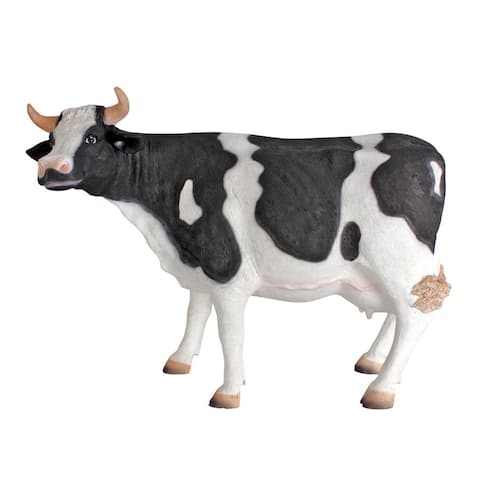 Holstein Cow Scaled Statue Nr