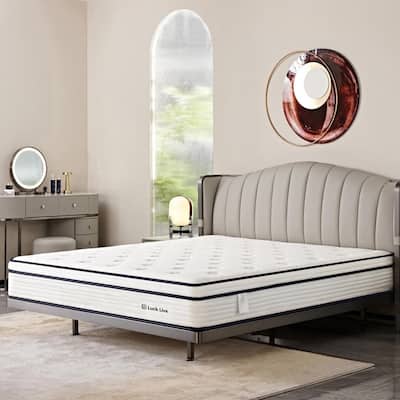 10 inch Gel Memory Foam Independent Bagged Spring Mattress in a Box