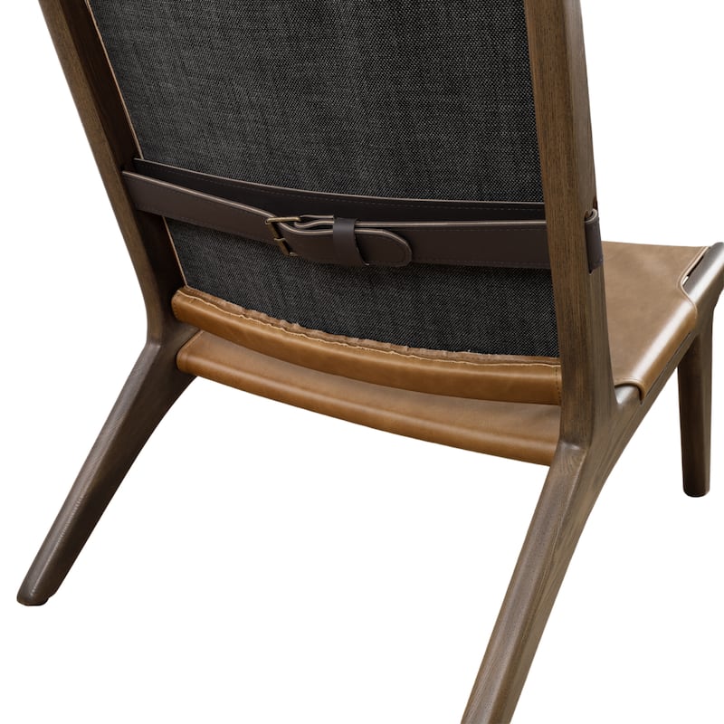 Art Leon Leather Lounge Chair