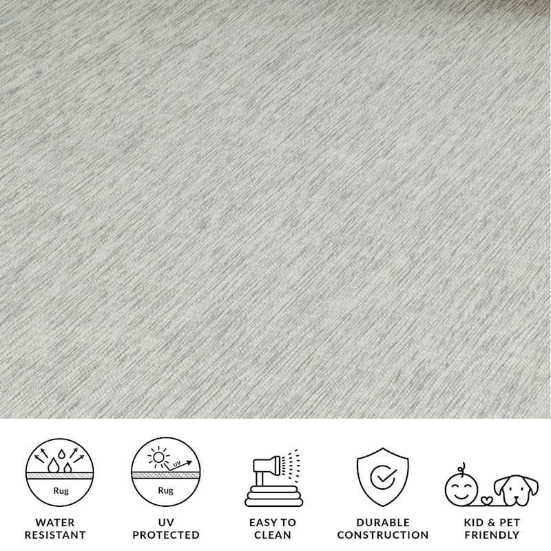 SAFAVIEH Courtyard Consilia Outdoor Waterproof Patio Backyard Rug