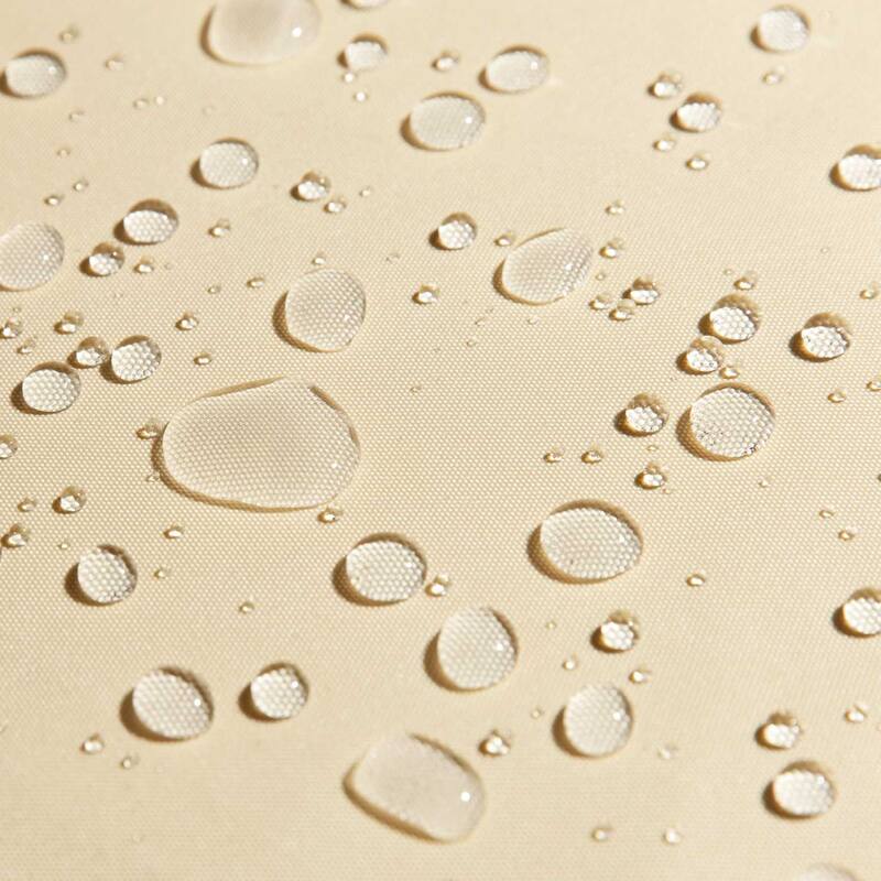 ColourTreeUSA Waterproof Triangle Sun Shade Sail w/Hardware Installation Kit + Cable Ropes UV Block 220 GSM