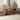 Brown Mango Wood Mid Century Modern Dining Table with Arched Legs