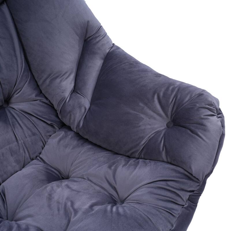 Modern Living Room Single Leisure Lounge Lazy Chair with Armrest