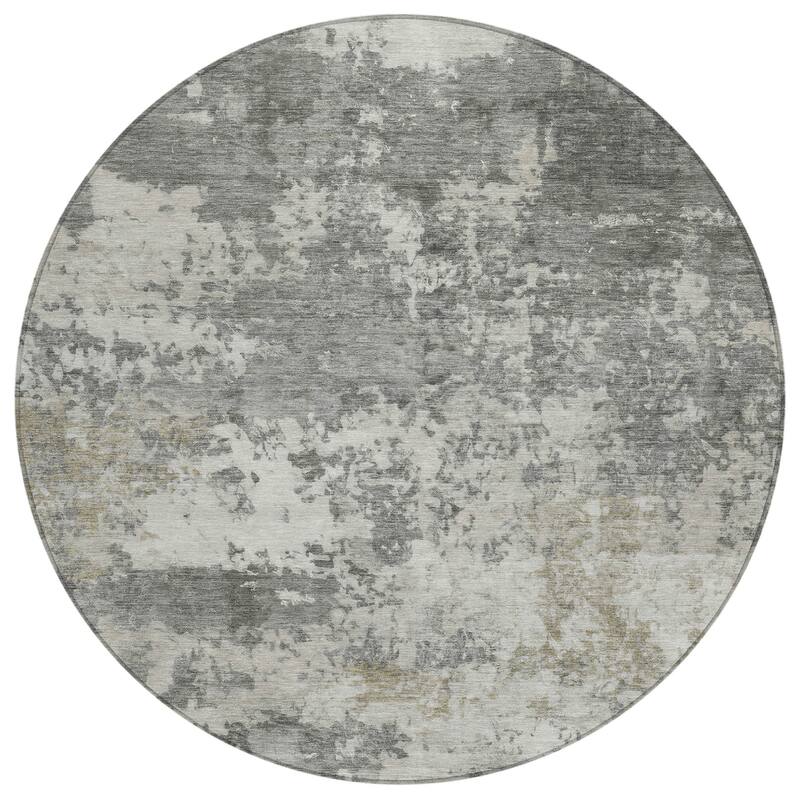 Machine Washable Indoor/ Outdoor Modern Jenna Chantille Rug