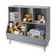 preview thumbnail 11 of 12, Badger Basket 5-Bin Storage Cubby with Feet - 35.5" x 15.75" x 33.5"