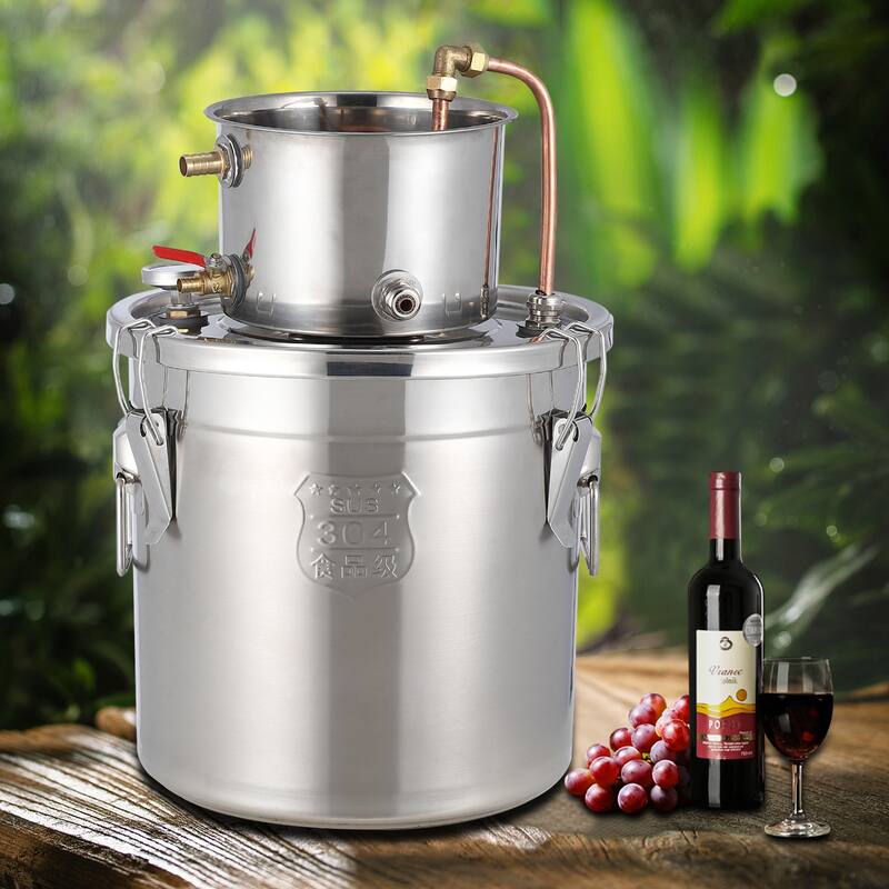 Alcohol Distiller, with Circulating Pump