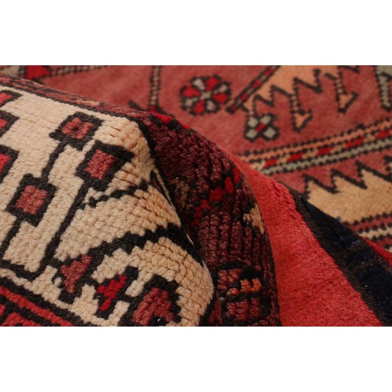 ECARPETGALLERY Hand-knotted Konya Anatolian Red Wool Rug - 3'11 x 13'5