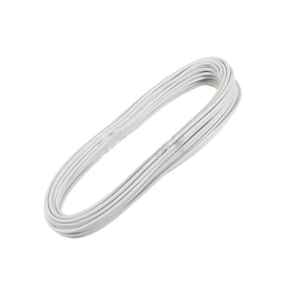 600 in. Unique White Phone Wire in Plastic American Imaginations - Bed ...