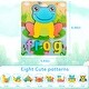 preview thumbnail 2 of 2, 8 Pack Wooden Puzzles for Toddlers Jigsaw Puzzles with Words