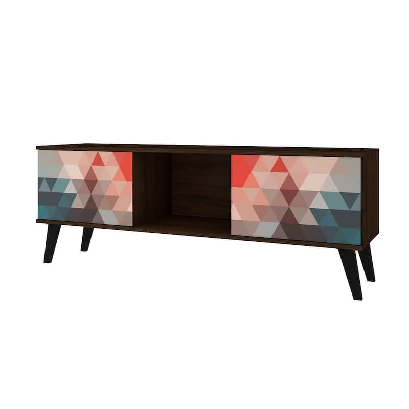 Manhattan Comfort Takajarvi Mid Century Modern Media Cabinet