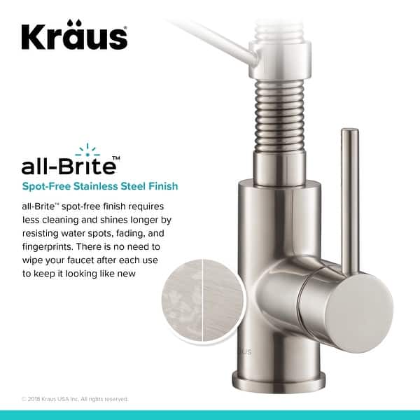 Shop Kraus Kpf 1610 Bolden Commercial 2 Function Pulldown Kitchen