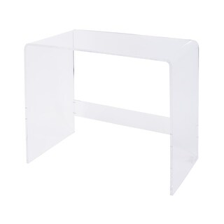 Solara 36 in. W Rectangular Acrylic Desk