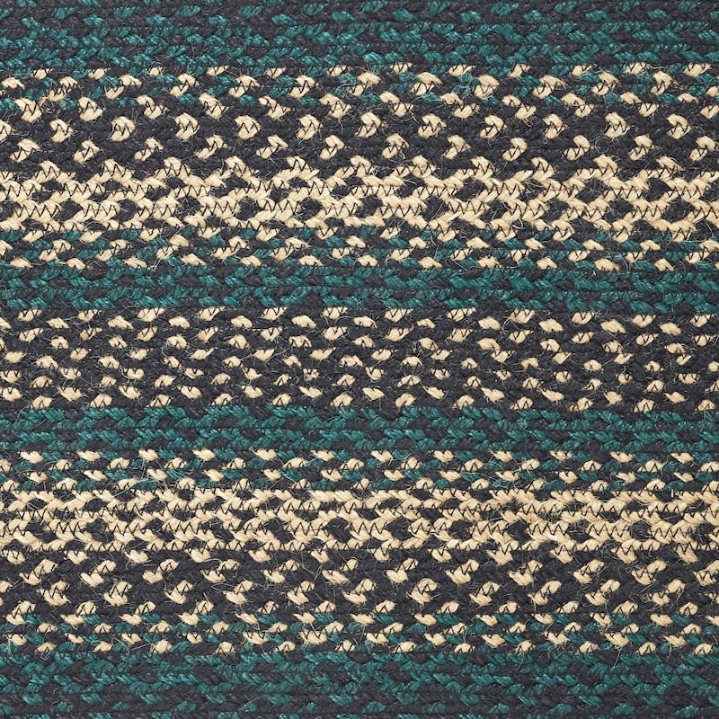 Pine Grove Jute Stair Tread Oval Latex 8.5x27