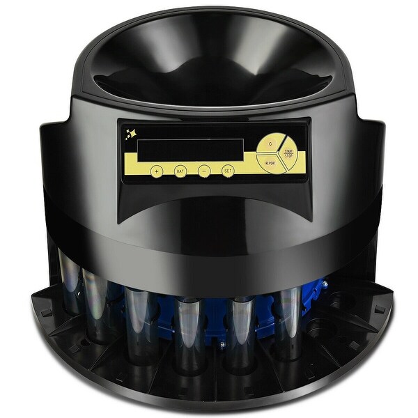 コインカウンター Gymax Electric Auto Coin Sorter Dispenser Counting Batching