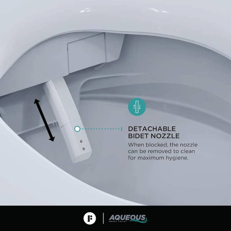 In-wall Smart Toilet Combo Set - Toilet Bowl With Bidet Seat, Tank And Carrier System