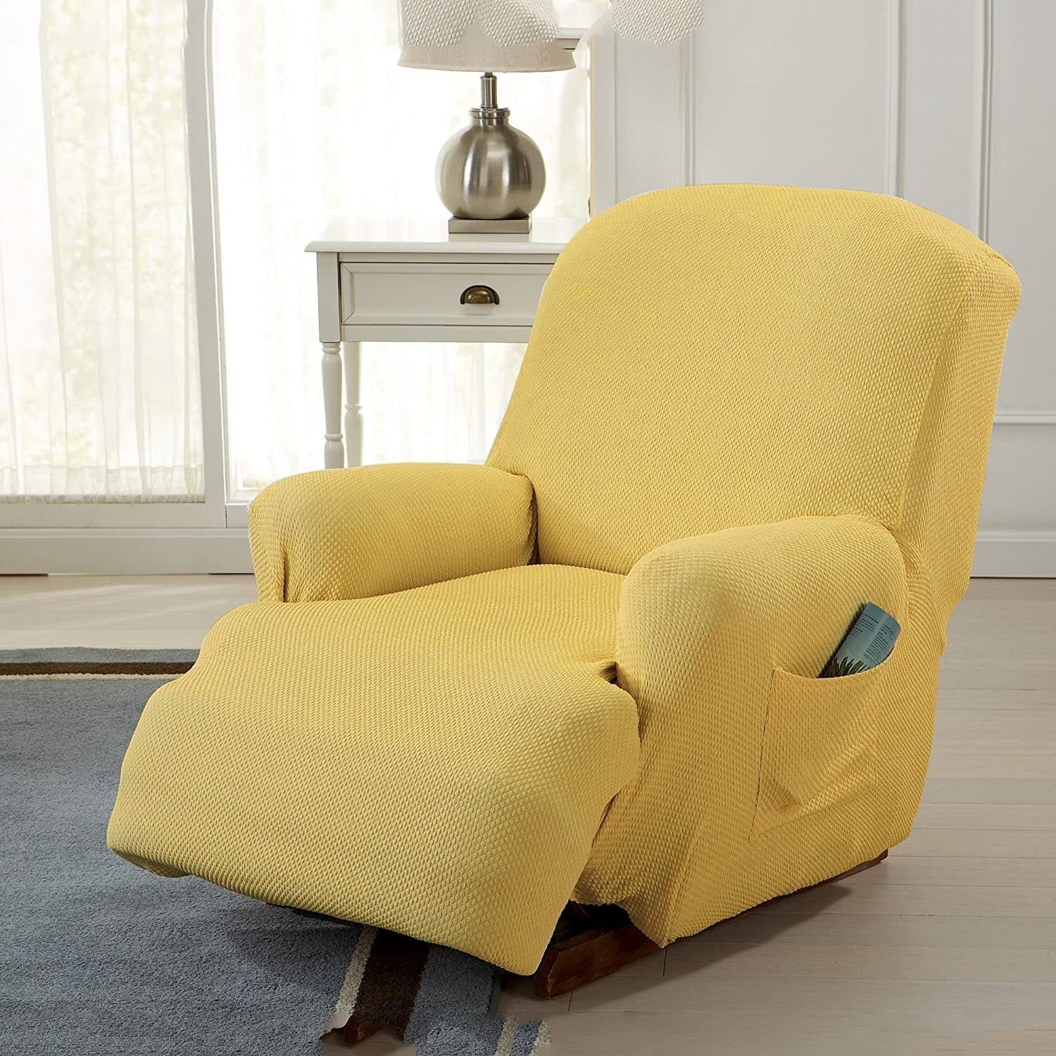 Old-Plaid-Lazy-Boy-Sofa – The Slipcover Maker