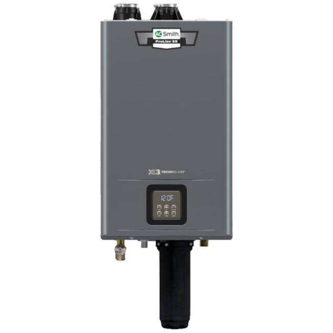 AO Smith ATHR-160X3 Adapt 10.5 GPM 120 Volt Residential Indoor or - Black