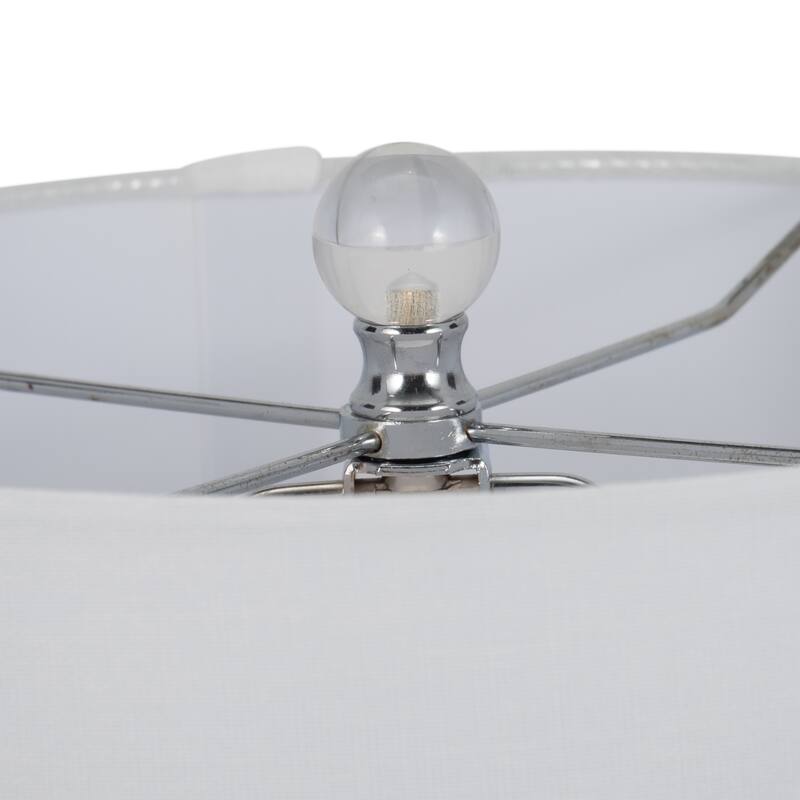 Decorative Glass Table Lamp - Set of 2 - 22.0"