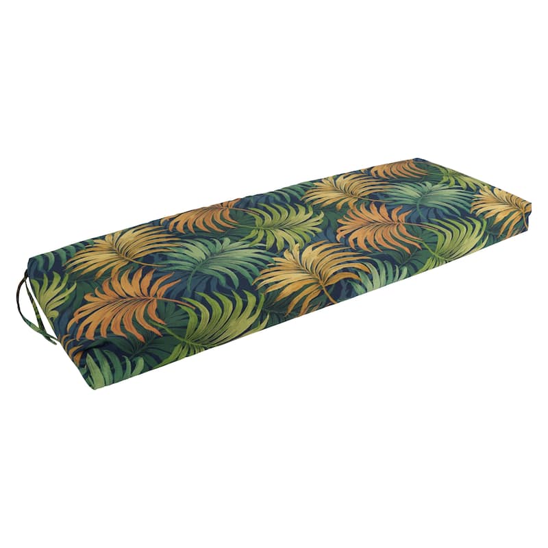 Blazing Needles 54-inch All-Weather Bench Cushion - 54 x 19 - Laperta Monsoon