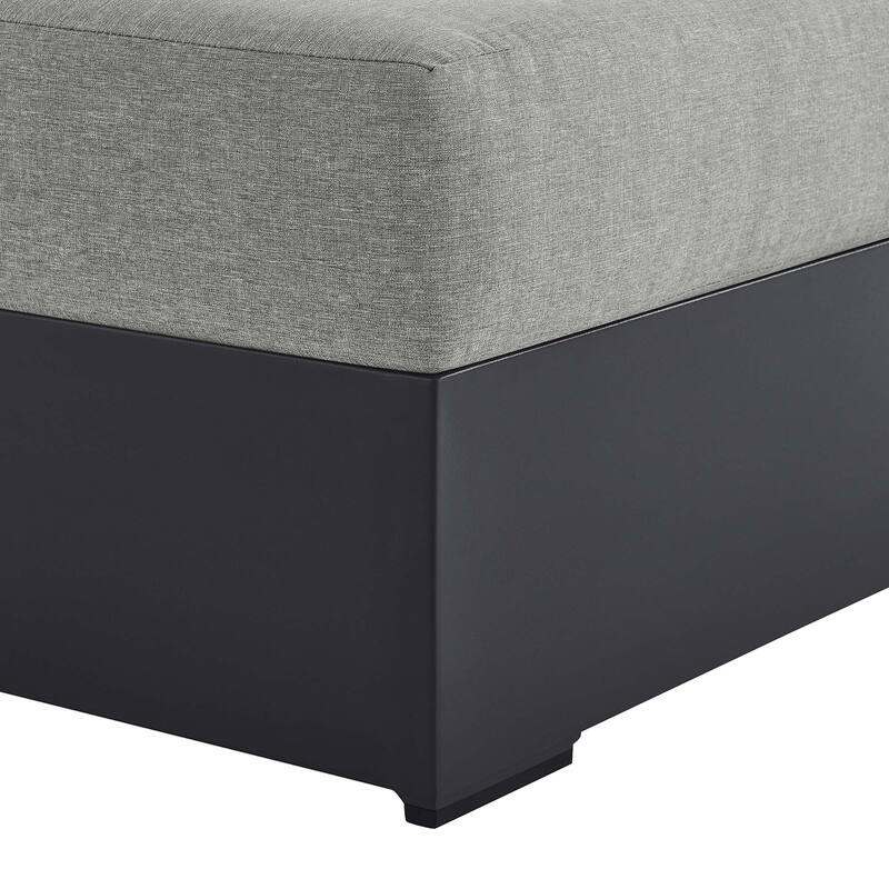 Tahoe Patio Aluminum Modular Right-Facing Chaise Lounge