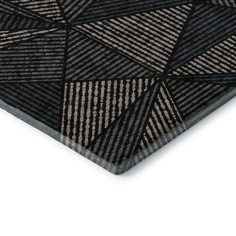 Premium Washable Super Soft Contemporary Mosaic Mayfield Rug